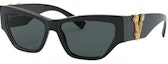 Buy Versace Cat-Eye Sunglasses Black (VE4383 GB1/87)