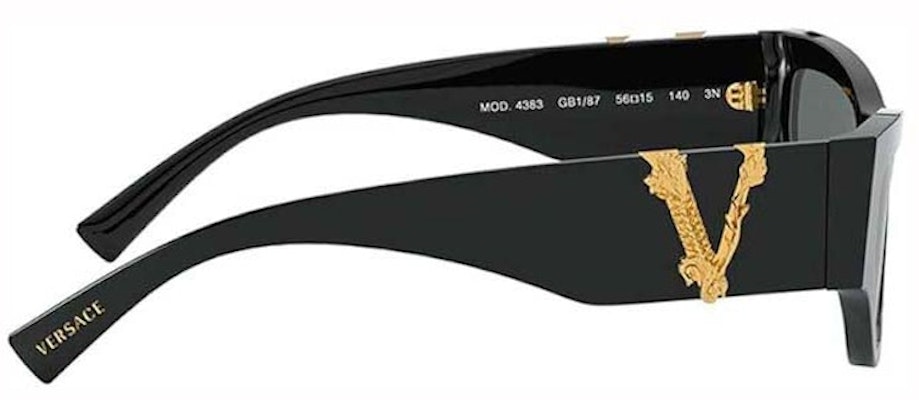 Versace Cat-Eye Sunglasses Black (VE4383 GB1/87) Order Versace Cat-Eye Sunglasses Black (VE4383 GB1/87)