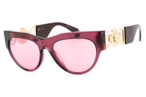 Versace Cat Eye Sunglasses Bordeaux/Mauve (VE4440U-5263A4) Versace Cat Eye Sunglasses Bordeaux/Mauve (VE4440U-5263A4)