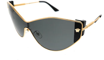 Versace Cat Eye Sunglasses Gold/Dark Grey (0VE2239 100287) Versace Cat Eye Sunglasses Gold/Dark Grey (0VE2239 100287)