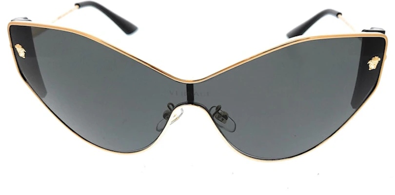 Versace Cat Eye Sunglasses Gold/Dark Grey (0VE2239 100287) Order Versace Cat Eye Sunglasses Gold/Dark Grey (0VE2239 100287)