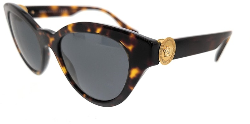 Versace Cat Eye Sunglasses Havana/Dark Grey (0VE4435 108/87) Buy Versace Cat Eye Sunglasses Havana/Dark Grey (0VE4435 108/87)