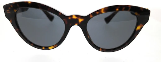 Order Versace Cat Eye Sunglasses Havana/Dark Grey (0VE4435 108/87)
