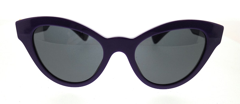 Order Versace Cat Eye Sunglasses Purple/Dark Grey (0VE4435 538787)