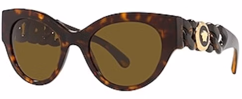 Versace Cat Eye Sunglasses Tortise (VE4408-10873) Versace Cat Eye Sunglasses Tortise (VE4408-10873)