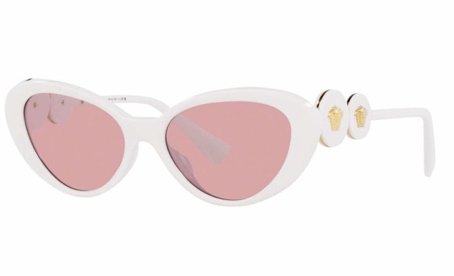Versace Cat Eye Sunglasses White (VE4433U-31484-54) Buy Versace Cat Eye Sunglasses White (VE4433U-31484-54)