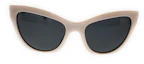 Order Gafas de sol Versace Cat Eye Blanco/Gris Oscuro (0VE4417U 314/87)
