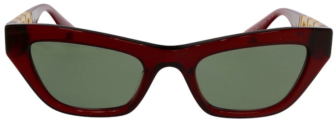 Versace Cateye Sunglasses Transparent Red/Green (0VE4419 388/2) Order Versace Cateye Sunglasses Transparent Red/Green (0VE4419 388/2)