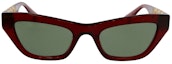 Order Versace Cateye Sunglasses Transparent Red/Green (0VE4419 388/2)