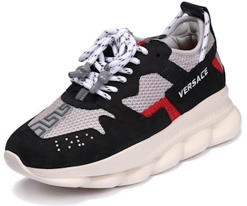 VERSACE 范思哲 編織 系帶圓頭 低幫 運動休閒鞋 男款 黑色 Order VERSACE 范思哲 編織 系帶圓頭 低幫 運動休閒鞋 男款 黑色