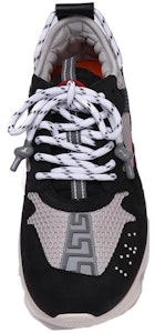 VERSACE 范思哲 編織 系帶圓頭 低幫 運動休閒鞋 男款 黑色 Lookbook VERSACE 范思哲 編織 系帶圓頭 低幫 運動休閒鞋 男款 黑色