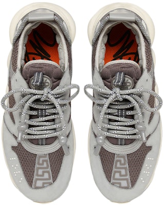 ヴェルサーチ チェーンリアクション2 グレー (Verusāchi Chēn Riakushon 2 Gurē) DSU7462-DTP1G_K4BG Purchase ヴェルサーチ チェーンリアクション2 グレー (Verusāchi Chēn Riakushon 2 Gurē) DSU7462-DTP1G_K4BG