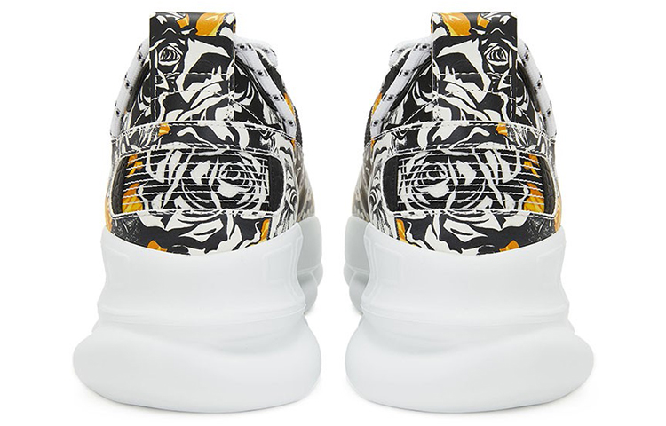 Shop Versace Chain Reaction 'Bunga Baroque' DSU7462-D13SG_-DBN9