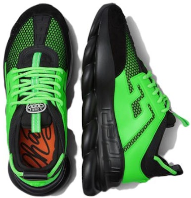Versace Chain Reaction 'Hitam Hijau' Sneakers DSU7071E-1A06085-2BC00 Shop Versace Chain Reaction 'Hitam Hijau' Sneakers DSU7071E-1A06085-2BC00