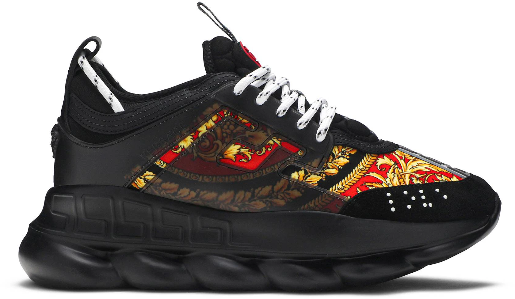 Versace Chain Reaction Black Multi DSU7071E D35TG D41M