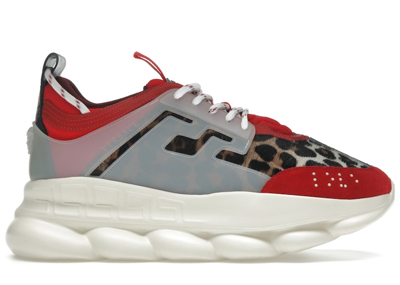 Versace Chain Reaction 'Red Leopard Print' DSU7071E-DMV1G_DPYC