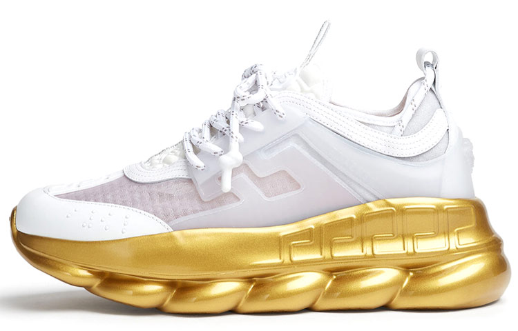 Versace Chain Reaction 'White Gold' DSU7071E-D9TCG_D01O