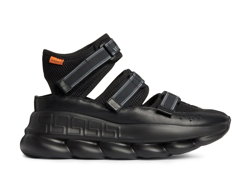 Versace Chain Reaction Sandal 'Black' DSU8006-D24TG_D41