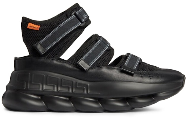 Versace Chain Reaction Sandal 'Black' DSU8006-D24TG_D41 Buy Versace Chain Reaction Sandal 'Black' DSU8006-D24TG_D41