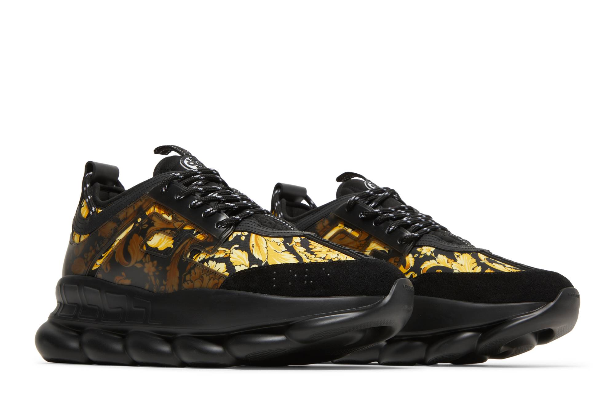 Cheap Versace Chain Reaction Zapatillas 'Estampado Barocco - Negro' DSU7071E-1A02711-2Y090