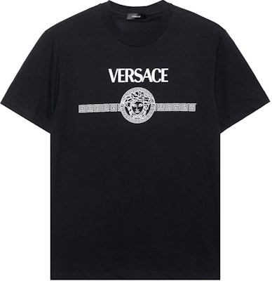 VERSACE 經典 Medusa 標誌黑色男款短袖T恤 A87573-A228806-A1008 Buy VERSACE 經典 Medusa 標誌黑色男款短袖T恤 A87573-A228806-A1008