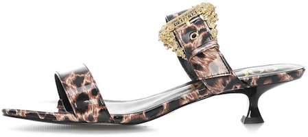 Versace Classic Stiletto Sandals 'Brown' 72VA3S407198221Y4V Versace Classic Stiletto Sandals 'Brown' 72VA3S407198221Y4V