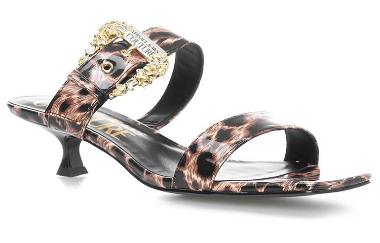 Lookbook Versace Classic Stiletto Sandals 'Brown' 72VA3S407198221Y4V