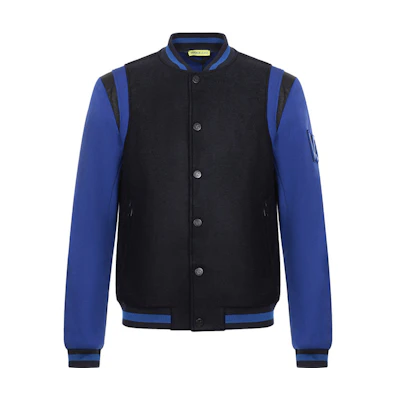 Versace Color-Blocked Zip-Up Jacket C1GSA938-05466-L21