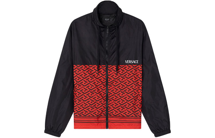Versace Colorblock Zip-Up Jacket 1004208-1A03048-5R020