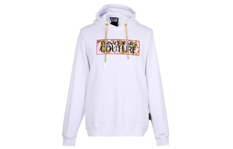 Versace Cotton Sweatshirt White B7GUA7F0-30216-003