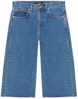 Versace Cropped Blue Denim Jeans A88652-1F00555-1D030 Versace Cropped Blue Denim Jeans A88652-1F00555-1D030
