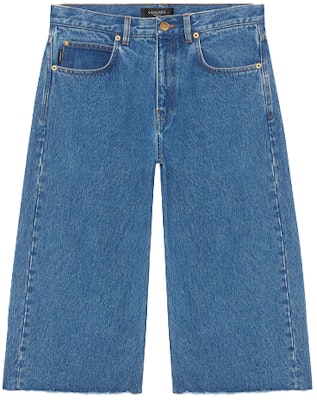 Versace Celana Jeans Denim Biru Cropped. A88652-1F00555-1D030 Order Versace Celana Jeans Denim Biru Cropped. A88652-1F00555-1D030