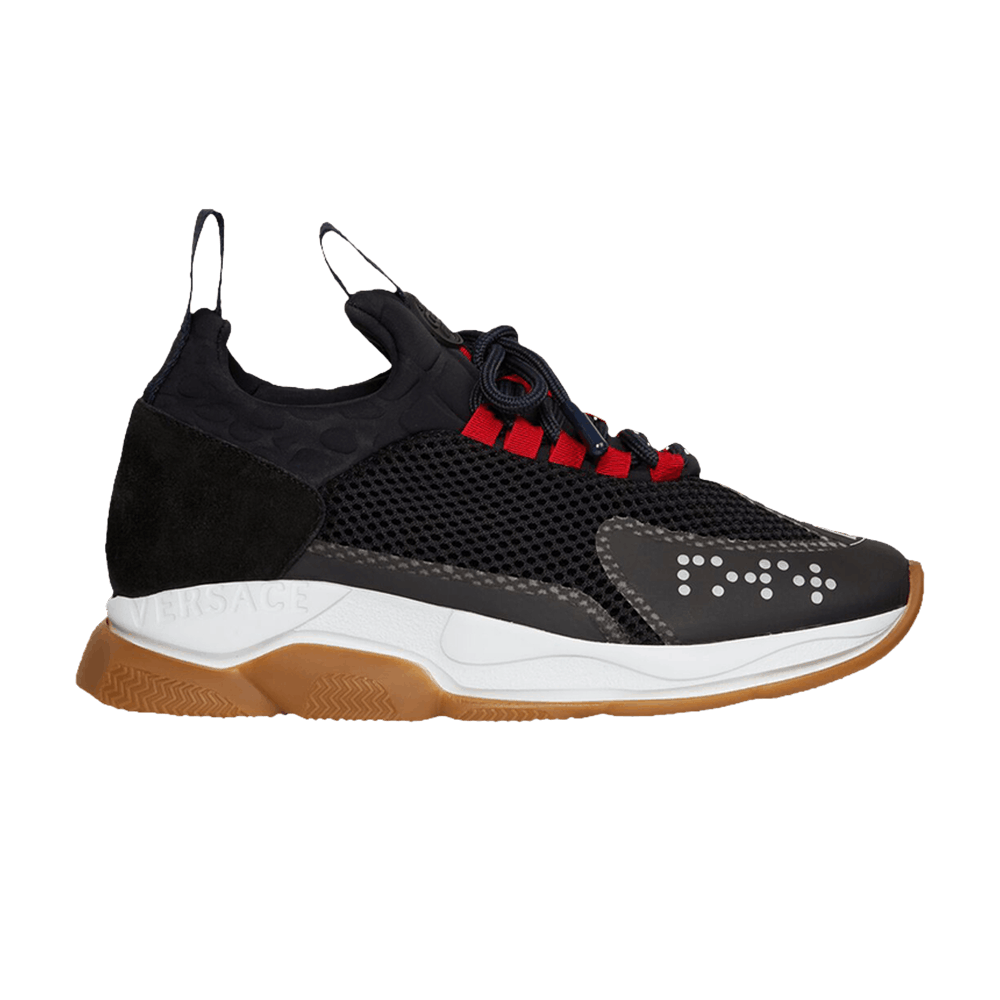 Buy 베르사체 크로스 체이너 '블랙 검' (2019) DSR7349-D23TG-KN8GR