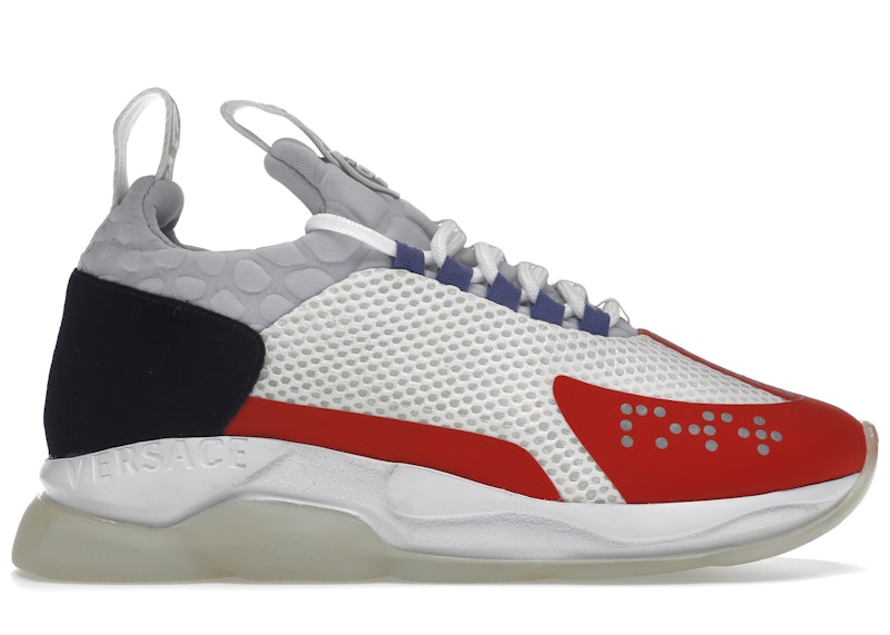 Versace Cross Chainer 2019 'White Red' DSU7349-D23TG-DWRN