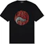 Order VERSACE Crystal Logo Crewneck Black T-Shirt for Men 1003930-1A02798-1B000