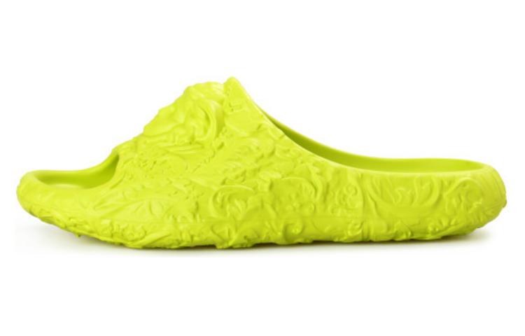 Buy VERSACE 范思哲 Medusa 浮雕鞋面 厚底時尚涼拖 綠色