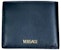 Versace Embedded Medusa Accents Wallet Black