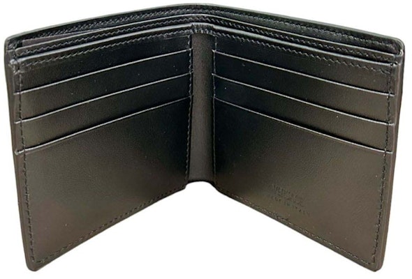 Versace Embedded Medusa Accents Wallet Black Lookbook Versace Embedded Medusa Accents Wallet Black