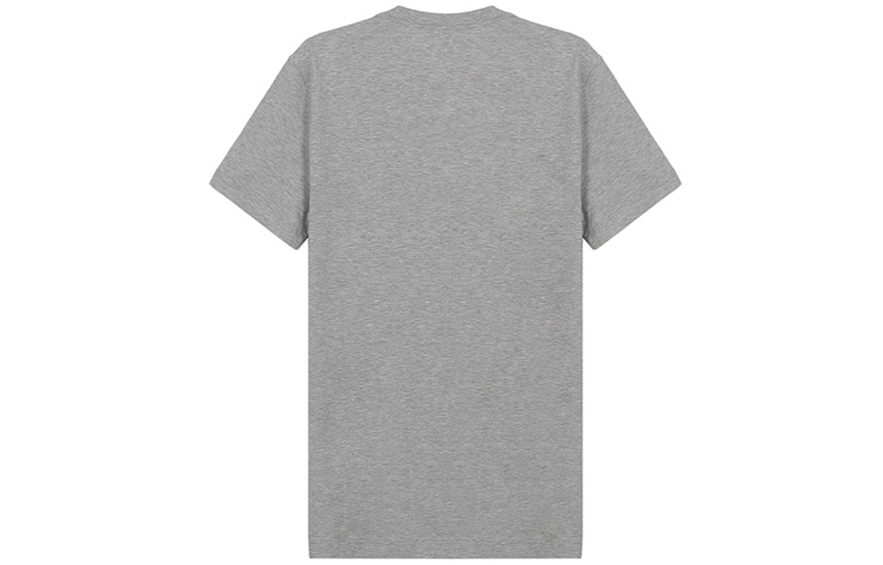 Lookbook ヴェルサーチ 刺繍ロゴ スリムフィット クルーネックTシャツ グレー シャツ A89019-A228806-A8026