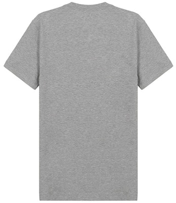 ヴェルサーチ 刺繍ロゴ スリムフィット クルーネックTシャツ グレー シャツ A89019-A228806-A8026 Lookbook ヴェルサーチ 刺繍ロゴ スリムフィット クルーネックTシャツ グレー シャツ A89019-A228806-A8026