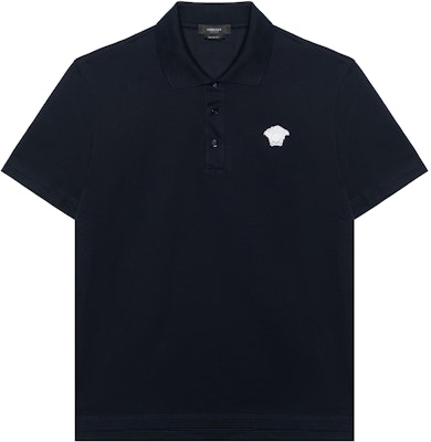 VERSACE 刺繡美杜莎短袖POLO衫 海軍藍 A87427-A237141-A2319 Buy VERSACE 刺繡美杜莎短袖POLO衫 海軍藍 A87427-A237141-A2319