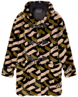 Versace Faux Fur Jacket Brown 1001840-1A01832-2B450 Versace Faux Fur Jacket Brown 1001840-1A01832-2B450