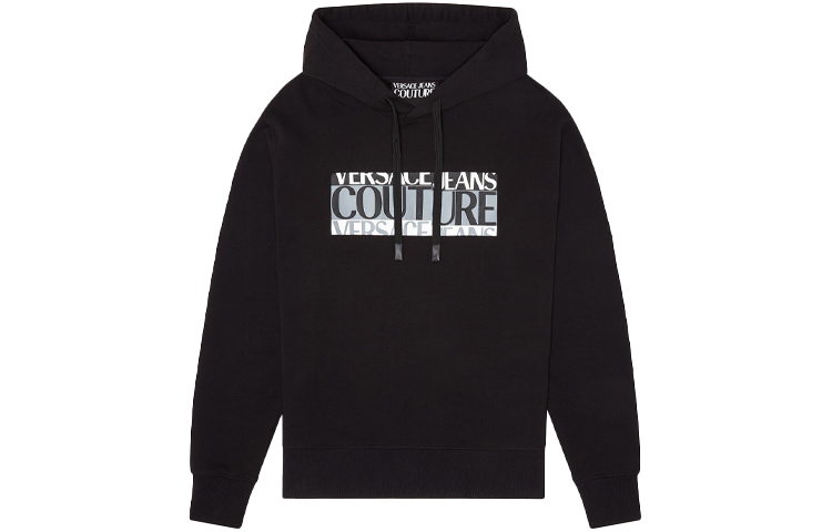 Versace FW21 Alphabet Logo Sweatshirt Black E71GAIT03-ECF00T-E899