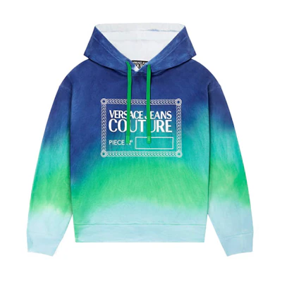 Versace FW21 Gradient Hoodie Men’s Blue Green E71GAI338-EFE00006D
