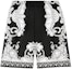 Buy VERSACE FW22 Baroque Print Relaxed Fit Elastic Waist Shorts Black 1002476-1A04155-5B040