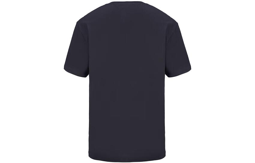 Versace FW22  Black Embroidered Logo Crewneck T-Shirt. 1008469-1A06059-1B000 圖 3