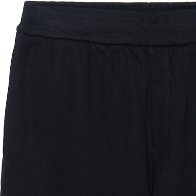 VERSACE FW22 Black Knit Joggers with Letter Print and Mid-Rise Fit. 1006500-1A04510-1B000 4