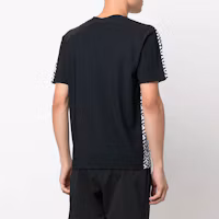 Purchase VERSACE FW22 Black Letter Crewneck Short Sleeve T-Shirt 10046811-A03229-2W020