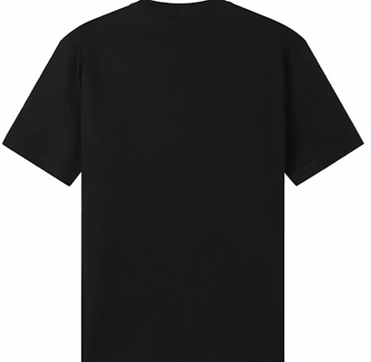 VERSACE FW22 Black Letter Graphic Crew Neck T-Shirt 1006984-1A04967-1B000 Lookbook VERSACE FW22 Black Letter Graphic Crew Neck T-Shirt 1006984-1A04967-1B000