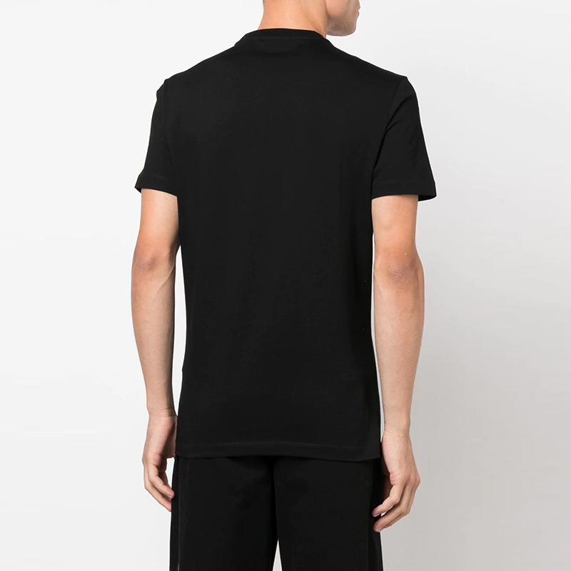 VERSACE FW22  Black Letter Graphic Crew Neck T-Shirt 1006984-1A04967-1B000 圖 5